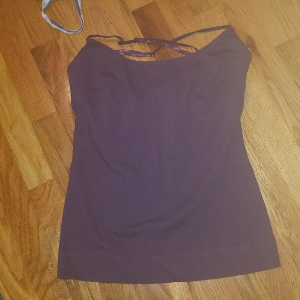 Lukastyle Criss Cross Shelf Bra Cami S